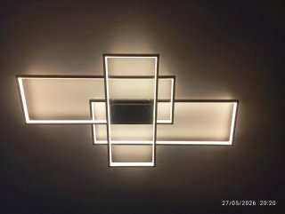Lámpara de techo moderna regulable