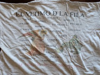 Camiseta Último de la Fila Gira 1995 Vintage XXL