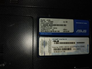 Portátil ASUS Negro Intel