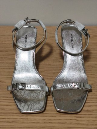 Sandalias Michael Kors T36.5 Plata