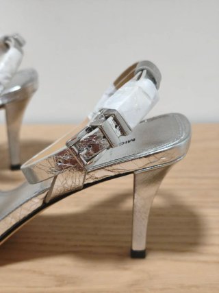 Sandalias Michael Kors T36.5 Plata