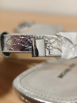 Sandalias Michael Kors T36.5 Plata