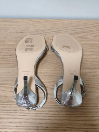Sandalias Michael Kors T36.5 Plata