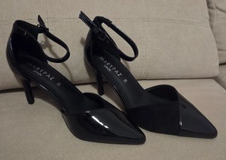 Zapatos tacón MARYPAZ negros talla 39 sin estrenar