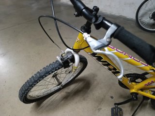Bicicleta WRC 20 pollici Gialla