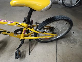 Bicicleta WRC 20 pollici Gialla