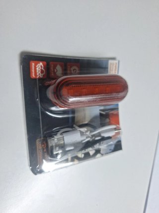 Luz trasera bicicleta USB roja