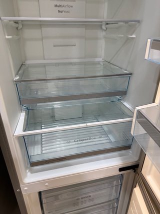 NEVERA COMBI BOSCH INOX SEGUNDAMANO