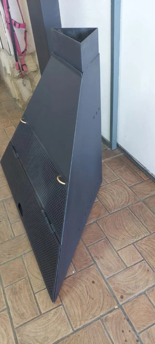 Chimenea de leña diseño, marca Dae