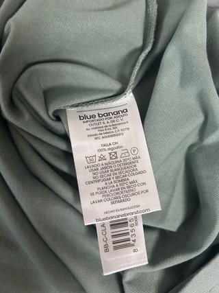 Camiseta Blue Banana verde con parche X