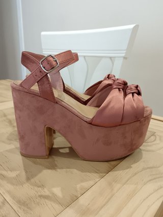 Sandalias Mary Paz rosas talla 38