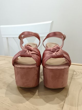 Sandalias Mary Paz rosas talla 38