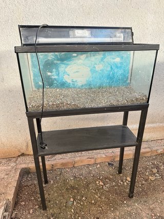 Acuario/Terrario con soporte