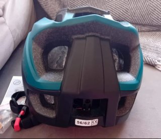 Capacete de Ciclismo Lixada Azul e Preto
