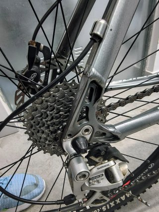 Bicicleta de montaña Merida XL.