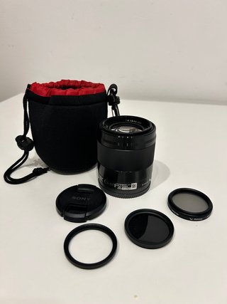 Objetivo Sony E 50mm f/1.8 + Accesorios