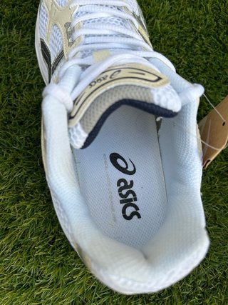 ASICS Zapatillas Retro-Running Plata y Blanco