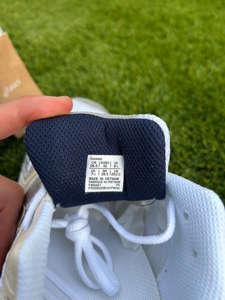 ASICS Zapatillas Retro-Running Plata y Blanco