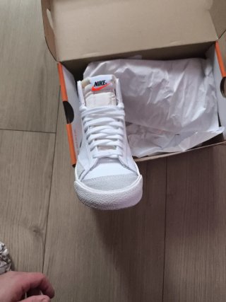 Nike Botín Mujer Blanco/Rosa Talla 36.5
