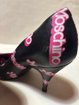 Décolleté Moschino Barbie Nere e Rosa
