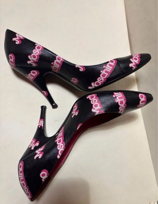 Décolleté Moschino Barbie Nere e Rosa
