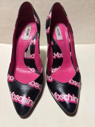 Décolleté Moschino Barbie Nere e Rosa