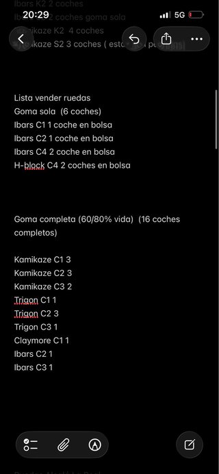 Ruedas ProCircuit Nuevas y usadas!!!