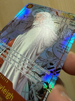 Carta One Piece Manga Silvers Rayleigh OP08-118
