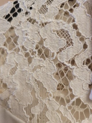 Camisa Zara encaje blanca Talla XS