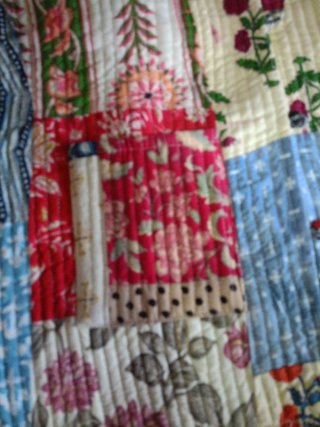 Kimono reversible patchwork verano