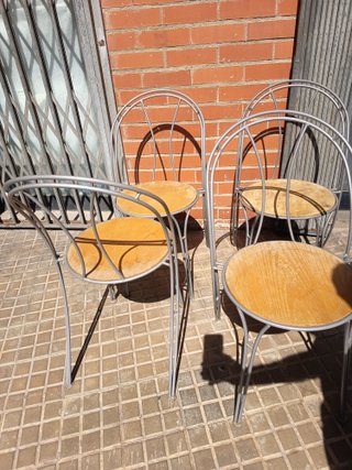Juego 4 Sillas Vintage IKEA Pajala