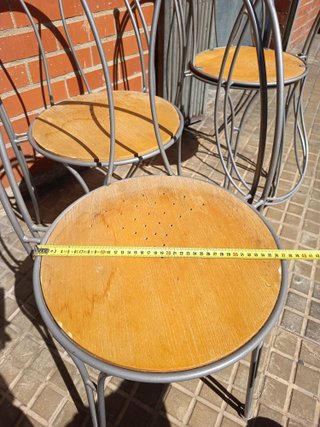 Juego 4 Sillas Vintage IKEA Pajala