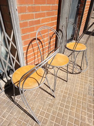Juego 4 Sillas Vintage IKEA Pajala