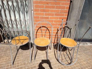 Juego 4 Sillas Vintage IKEA Pajala