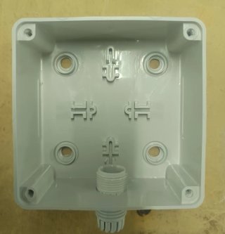 Caja enchufe exterior IP54 Schuko