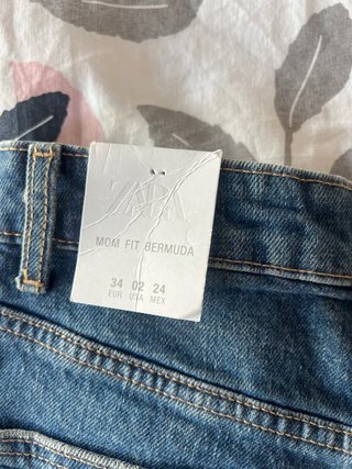 Shorts vaqueros Zara Talla 34 sin estrenar