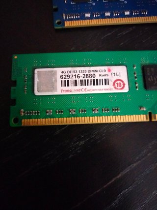 DDR3 2*4Gb | PC3-10600