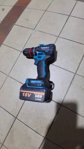 Taladro percutor 13mm con 2 baterias