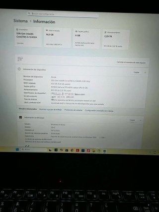 Portátil Gaming Lenovo i5 12450H RTX 450