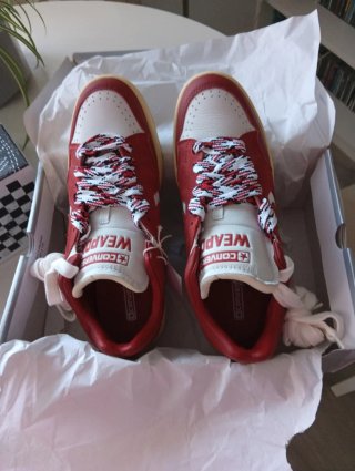 Converse Weapon Ox Rojo y Blanco
