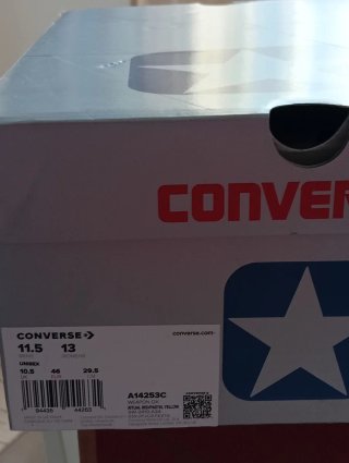 Converse Weapon Ox Rojo y Blanco