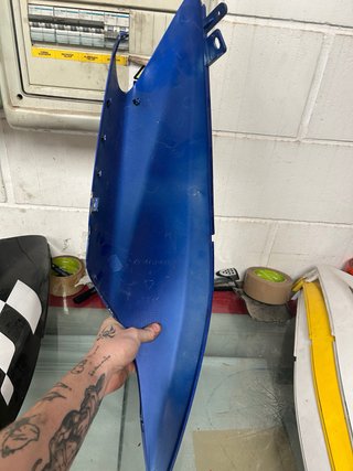 Carenado Yamaha Jog RR 05 Azul izq