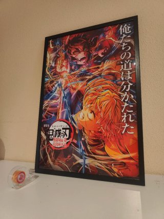 Cuadro Zenitsu Kaigaku Poster Kimetsu Deamon