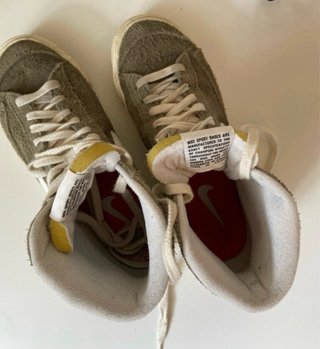 Nike Blazer Scamosciate Verde Cachi