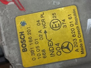 FARO IZQUIERDO MERCEDES-BENZ CLASE C (BM 203) BER