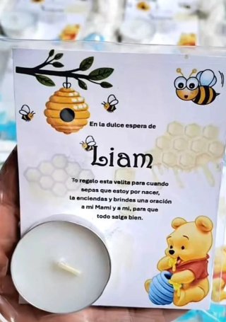 Recuerditos de velas para eventos especiales
