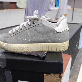Zapatillas Philipp Plein plateadas
