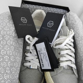 Zapatillas Philipp Plein plateadas