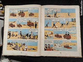 Tintin en el País del Oro Negro. 1a EDICIÓN. 1961