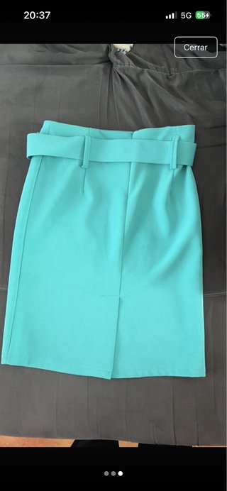 Falda Turquesa Talla M